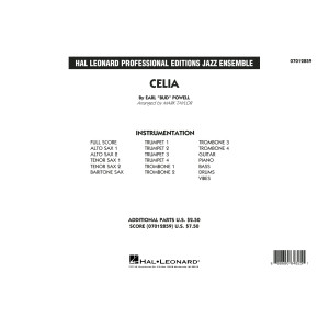 Celia - Conductor Score (Full Score)